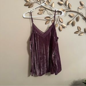 Lucky Brand Crushed Velvet Tank